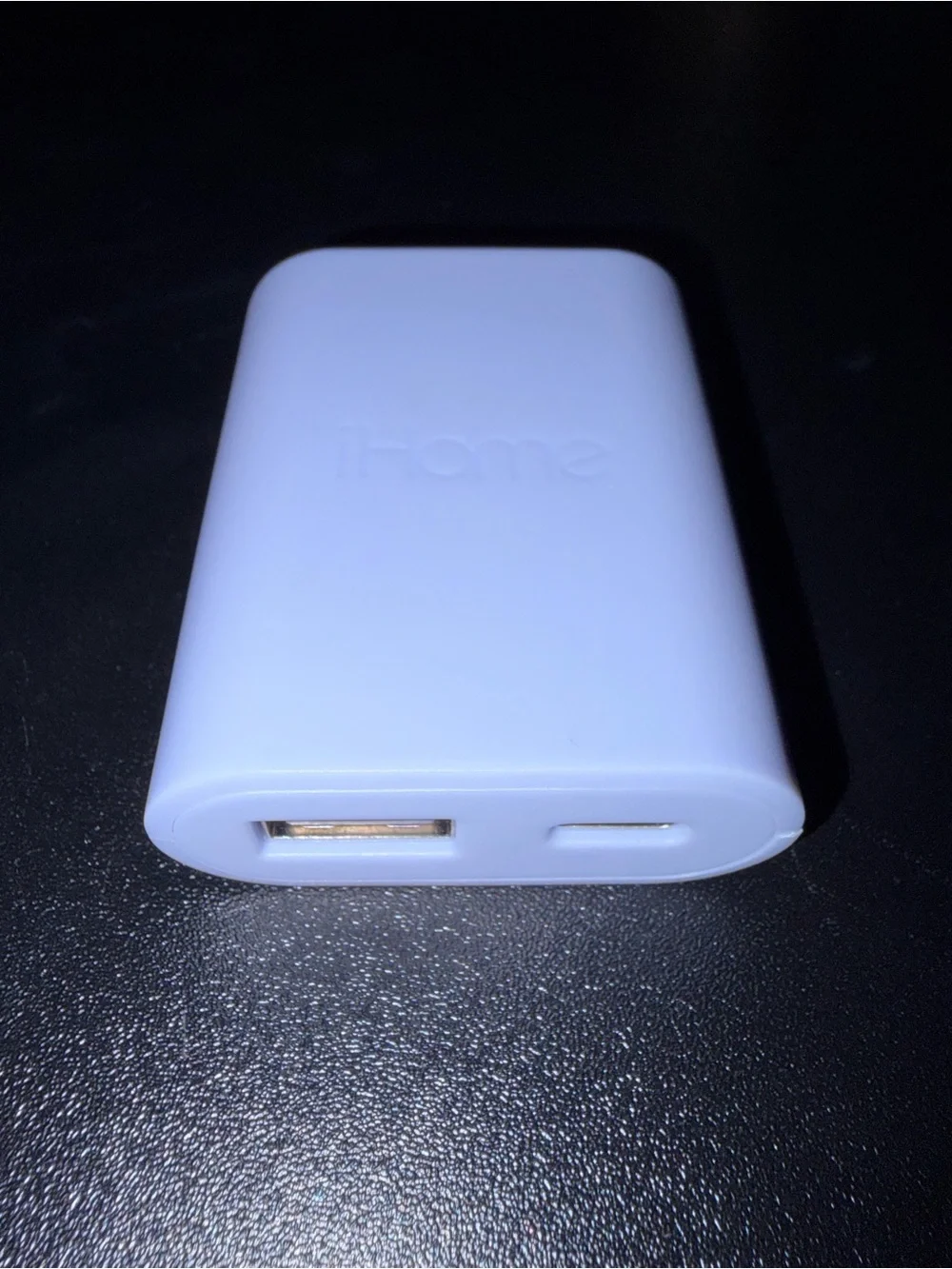 ⚡️ iHome 20W Dual Port USB-C and USB-A Wall Charger Travel Adapter Lilac Purple